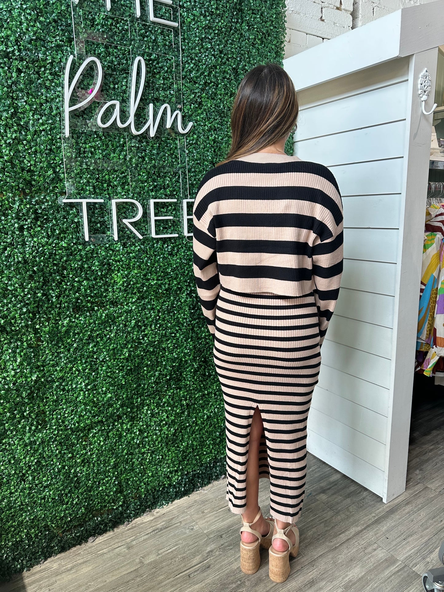 THE CLASSIC TUBE STRIPE DRESS