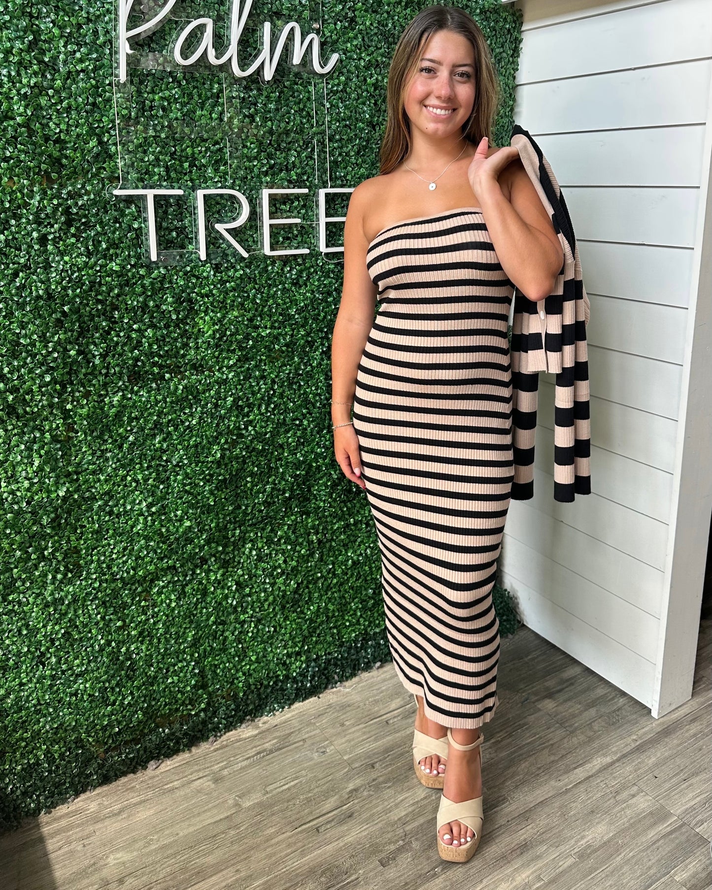 THE CLASSIC TUBE STRIPE DRESS