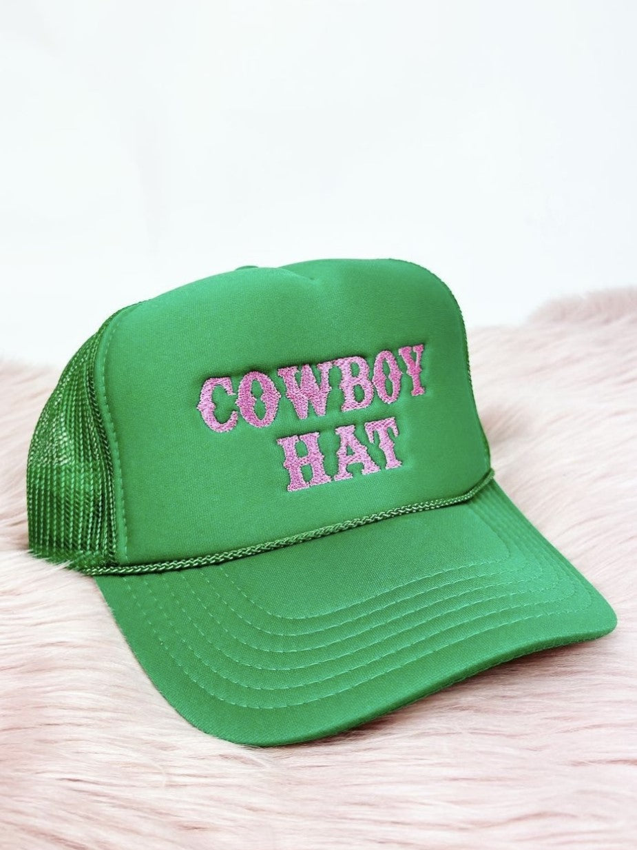 Cowboy Hat Trucker Hat
