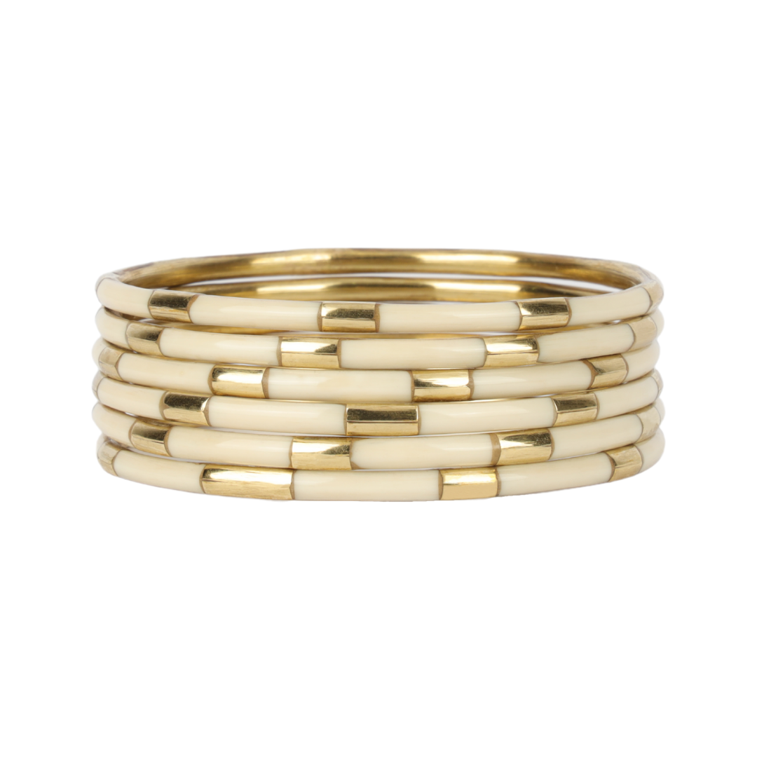 IVORY VEDA BANGLES