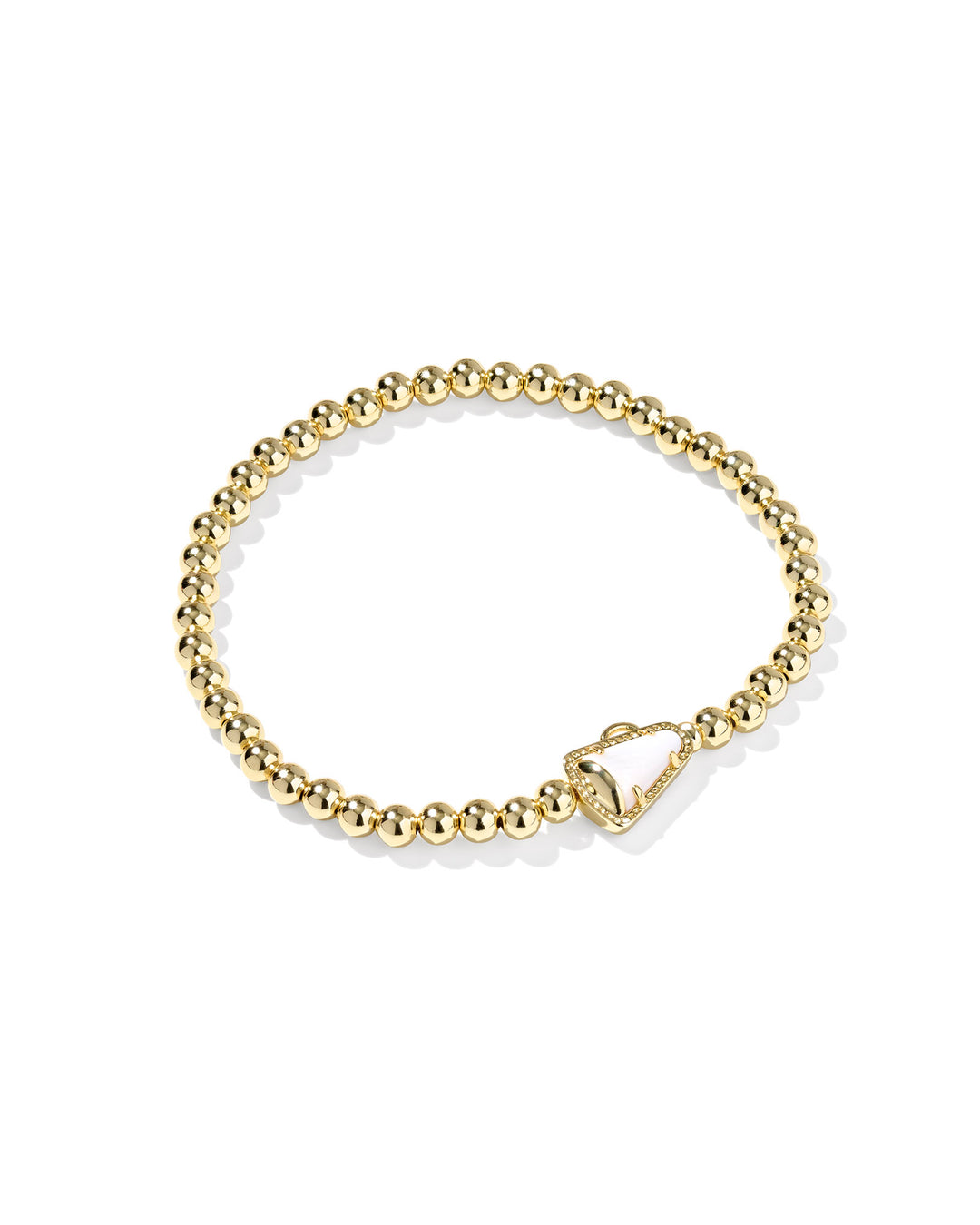 GOLD CHEER STRETCH BRACELET
