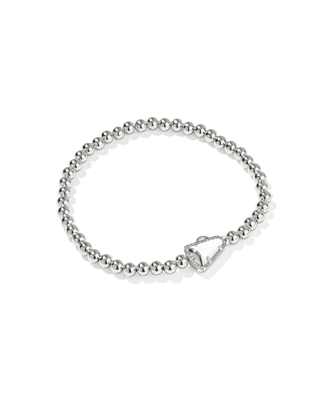 RHODIUM CHEER STRETCH BRACELET