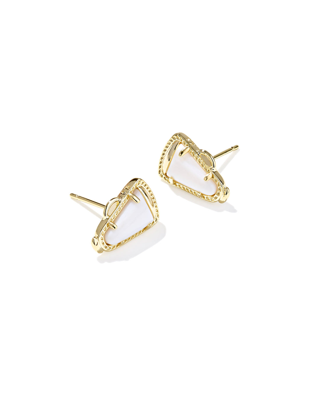 GOLD CHEER STUD EARRING