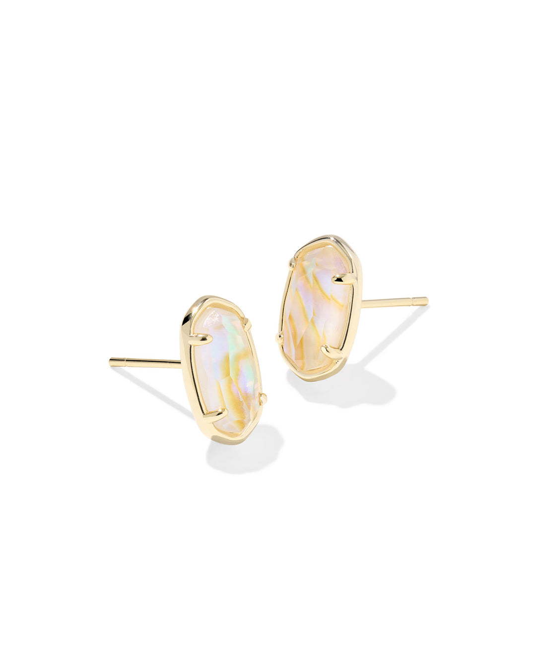 KENDRA SCOTT: IRIDESCENT ABALONE GRAYSON STUD