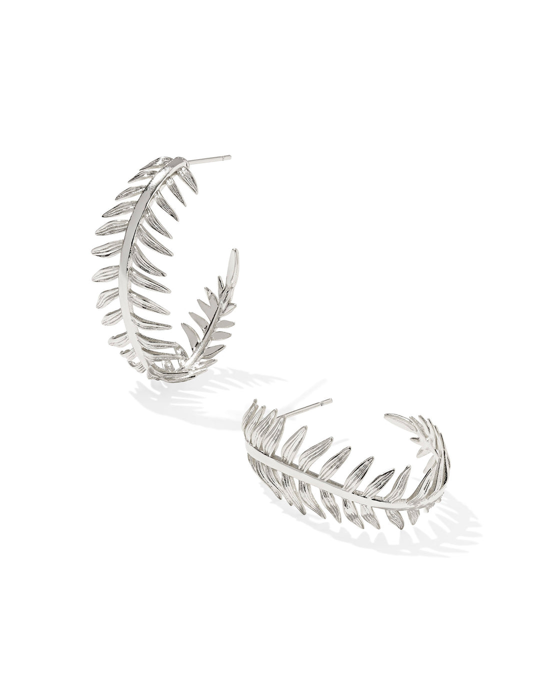 KENDRA SCOTT: RHODIUM KAYLA HOOP