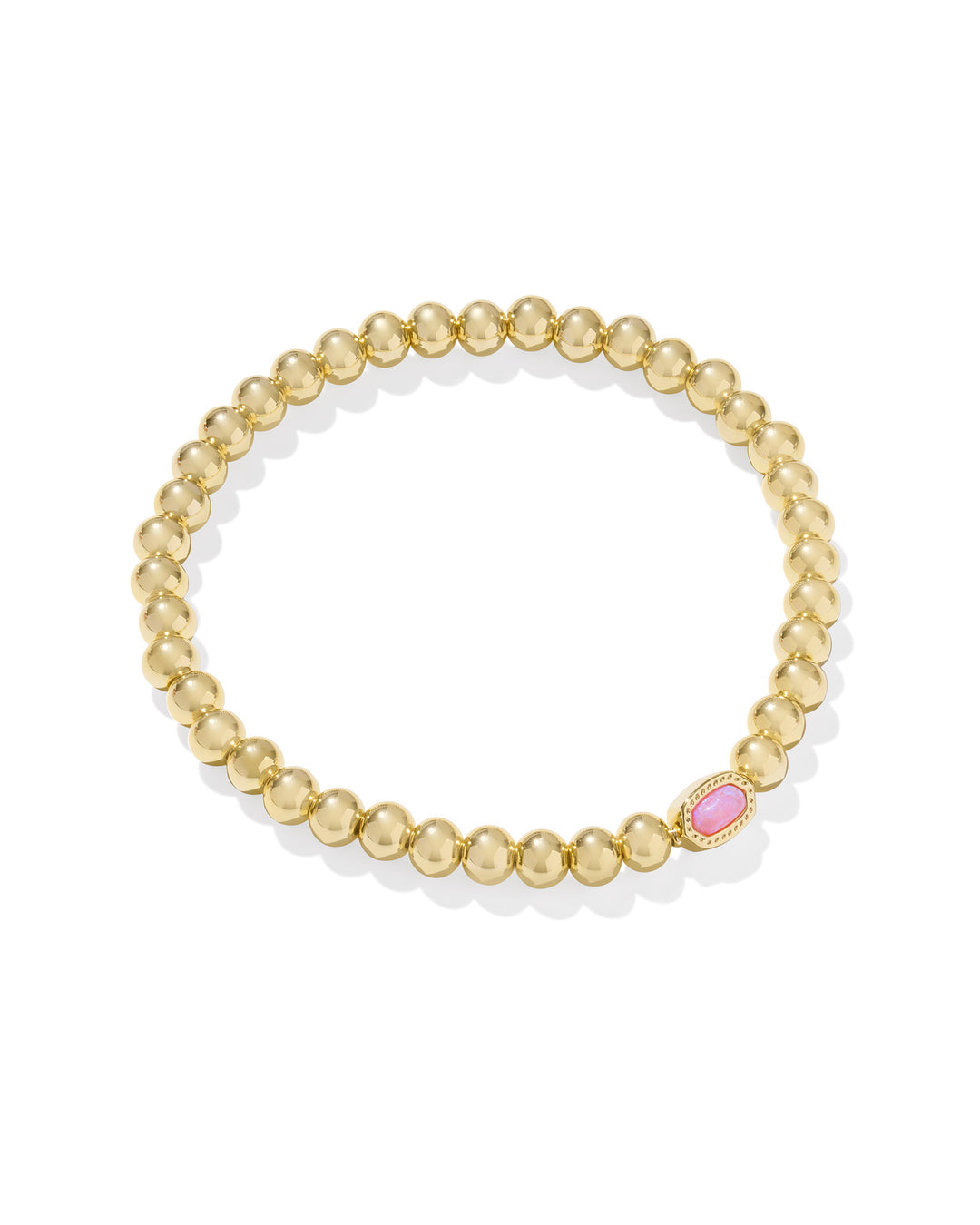 KENDRA SCOTT: CARNATION OPAL MINI ELAINA STRETCH BRACELET