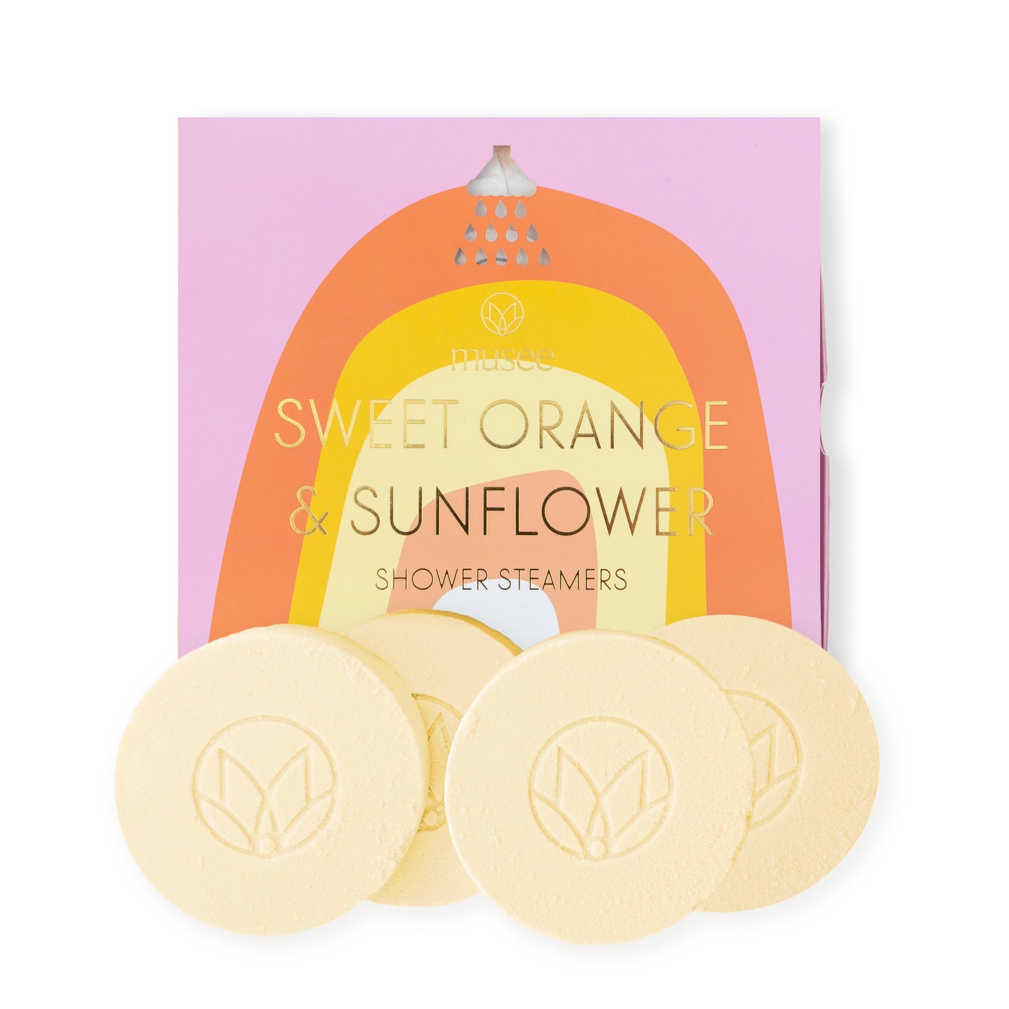 MUSEE SHOWER STEAMER: SWEET ORANGE & SUNFLOWER