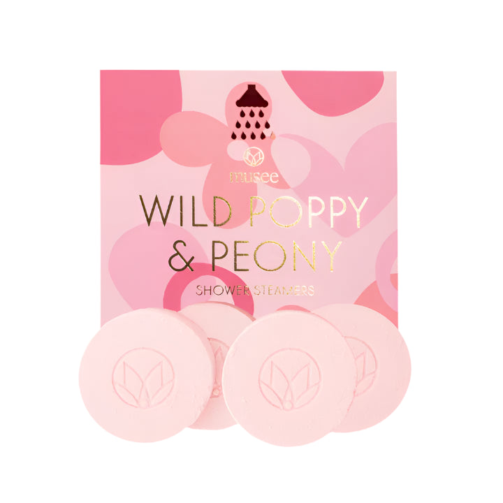 MUSEE SHOWER STEAMER: WILD POPPY & PEONY