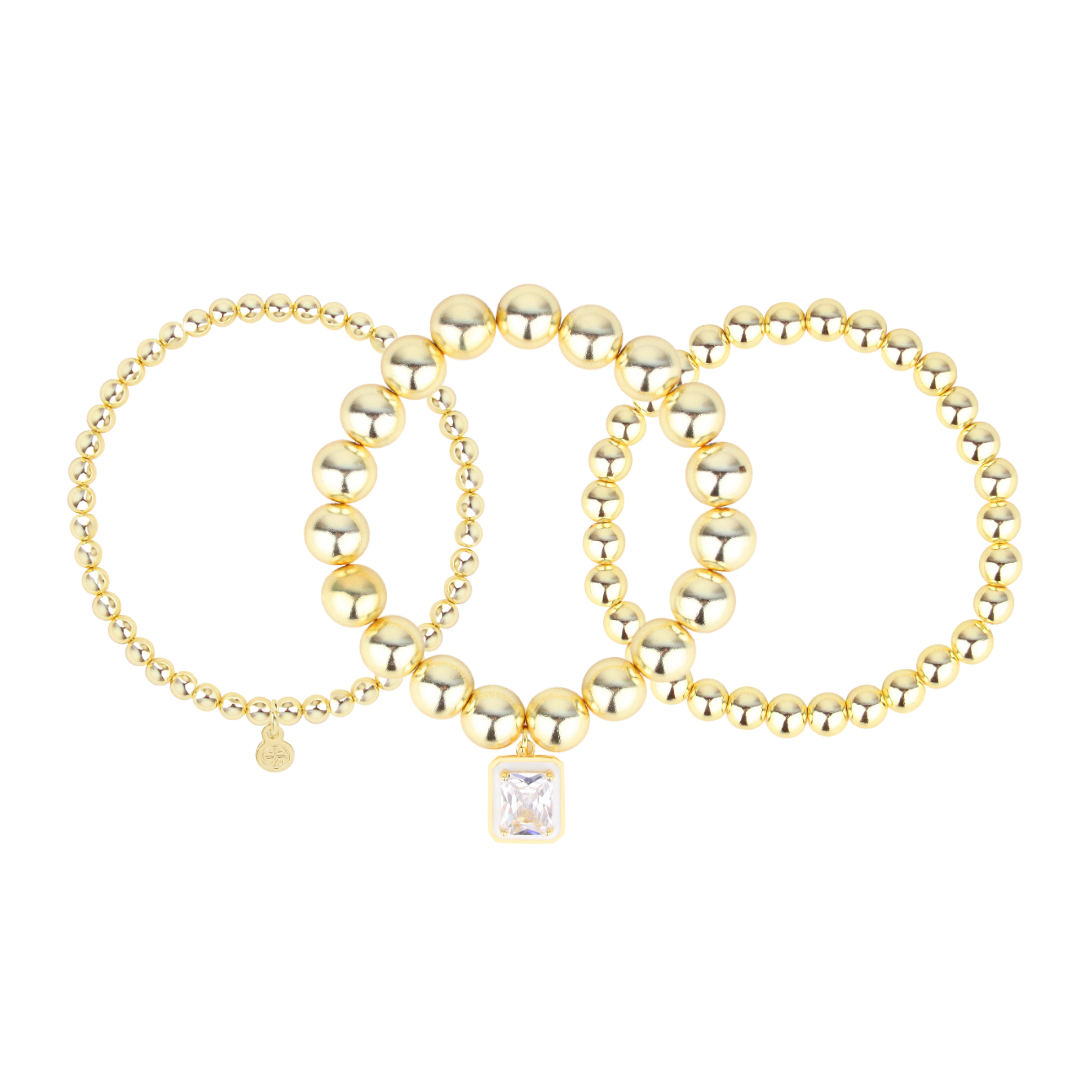MELINDA BEADED BRACELET SET