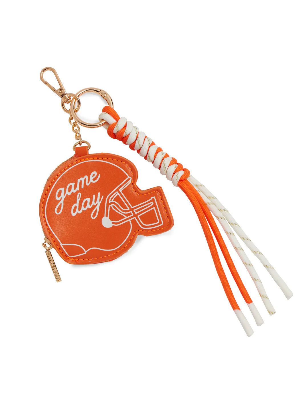 HELMET BAG CHARM/KEY RING: ORANGE