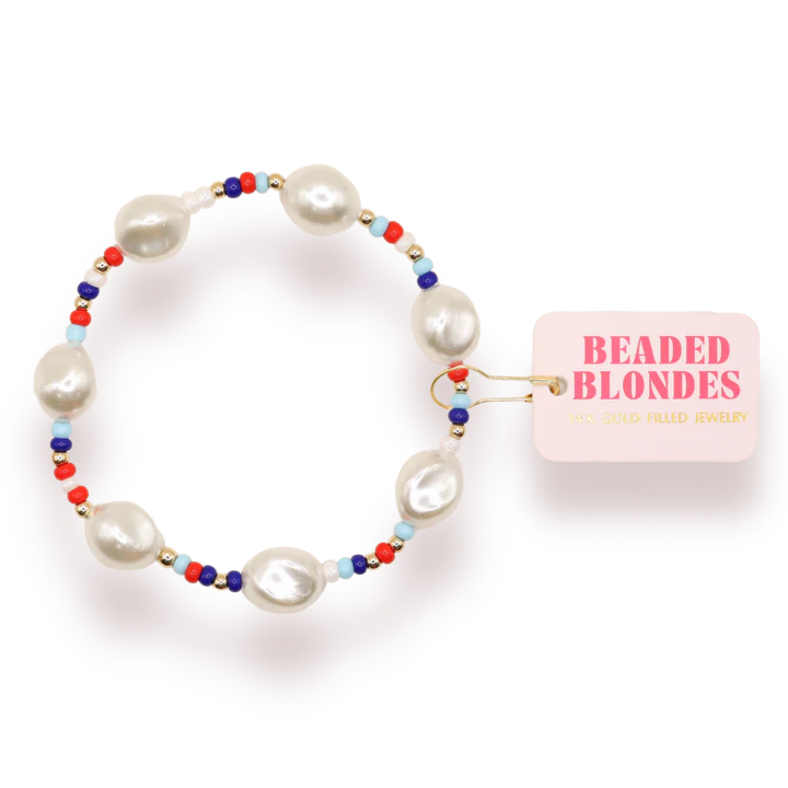 RED, WHITE & BLUE SADIE BRACELET