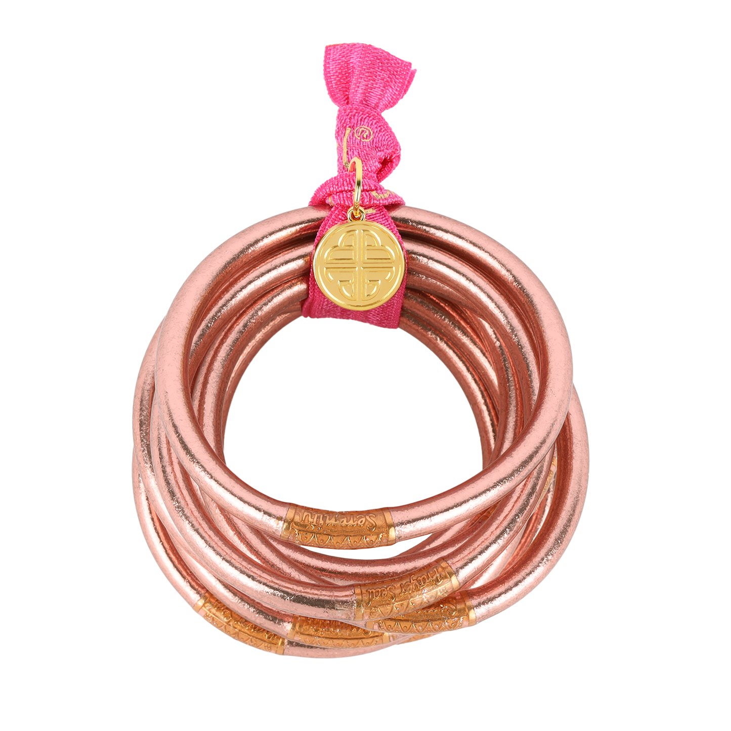 BuDhaGirl All Weather Bangles: Rosegold