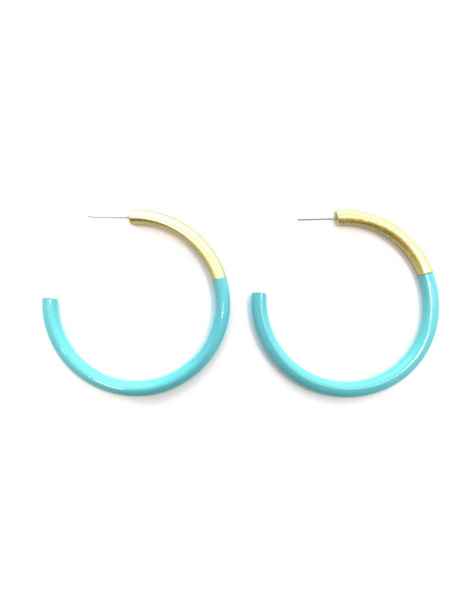 AQUA LARGE LIZ HOOP