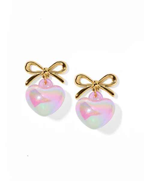 PURPLE RUTHIE EARRING