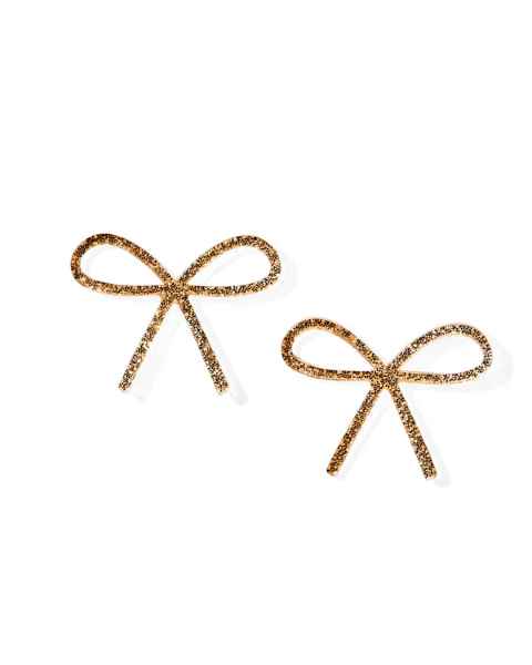 Gold Glitter Lola Earring