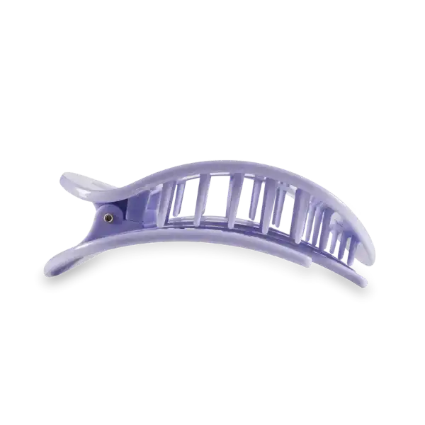 TELETIES: FLAT LARGE CLIP LILAC
