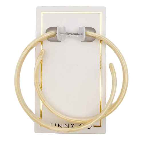 Ashley Mega Hoop: Champagne Sparkle