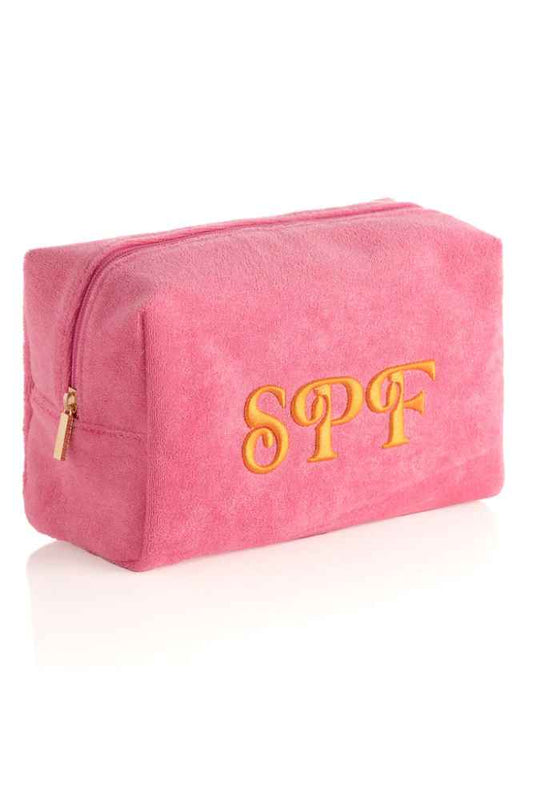 SPF TERRY POUCH