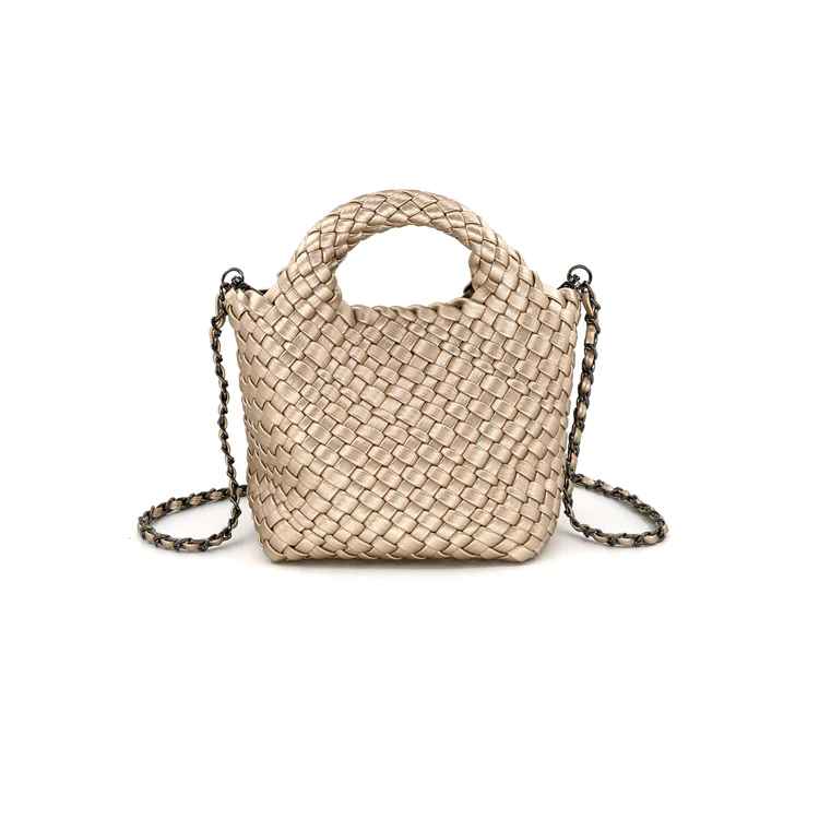 WOVEN MINI CROSSBODY