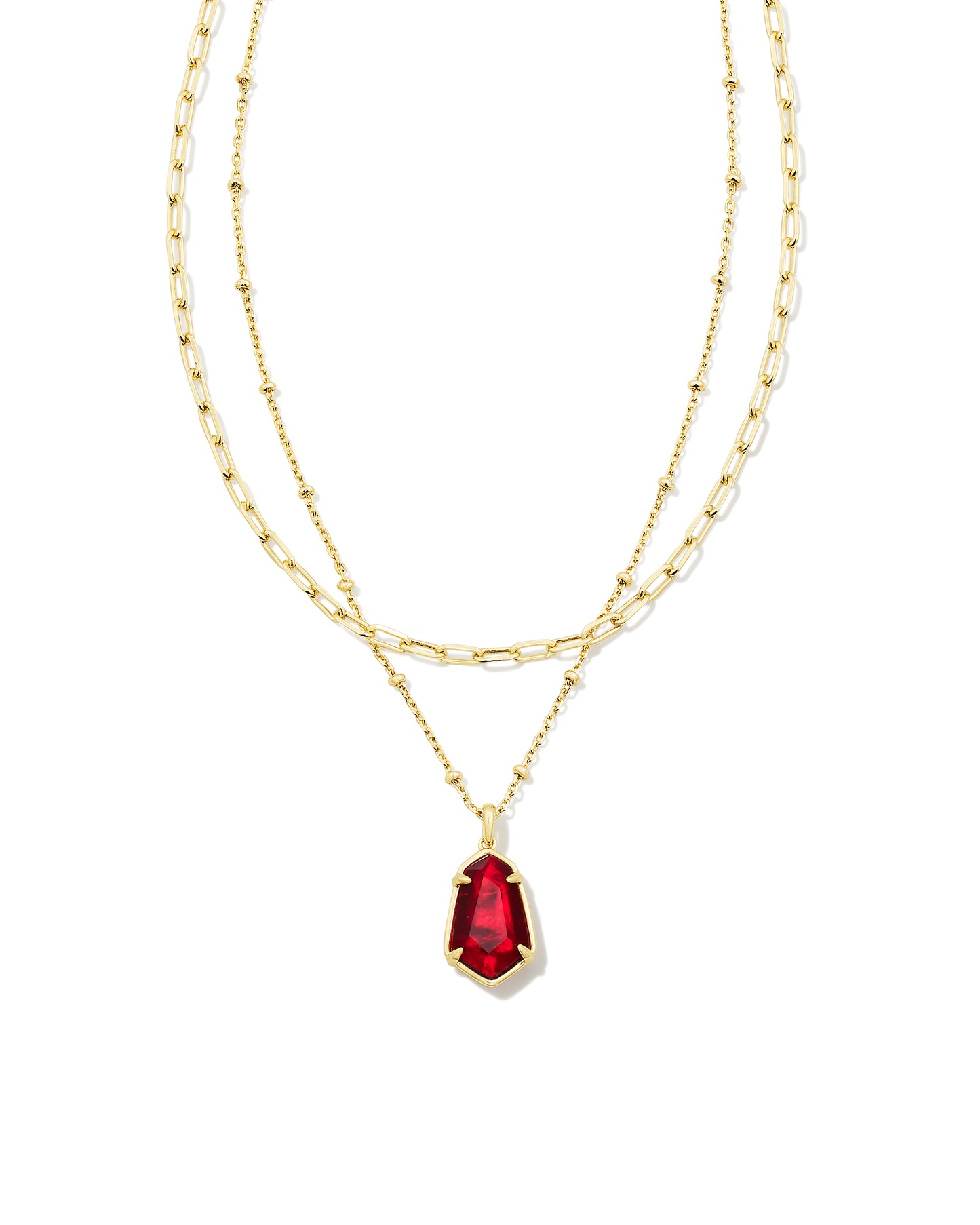 KENDRA SCOTT: ALEXANDRIA MULTI STRAND NECKLACE