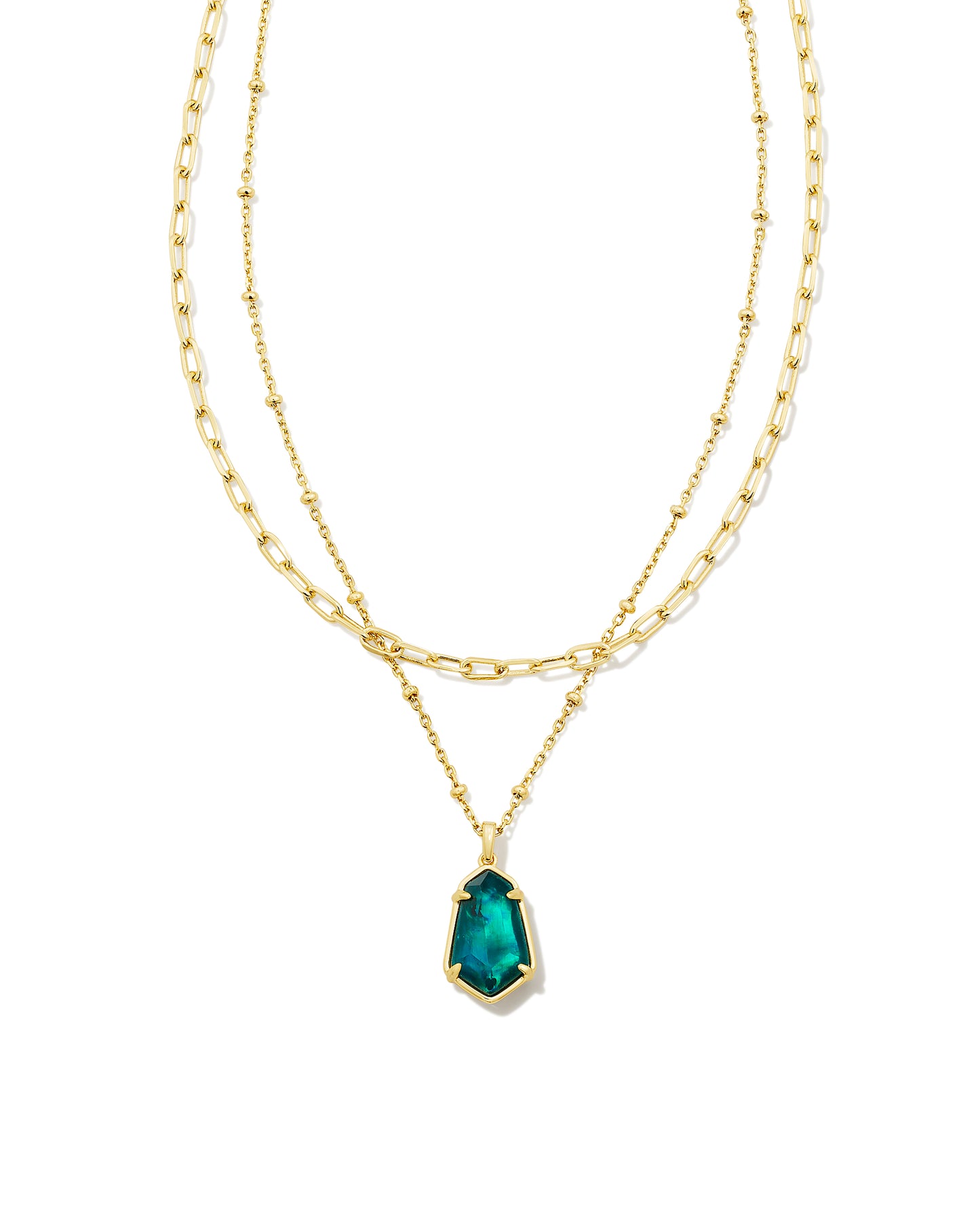 KENDRA SCOTT: ALEXANDRIA MULTI STRAND NECKLACE