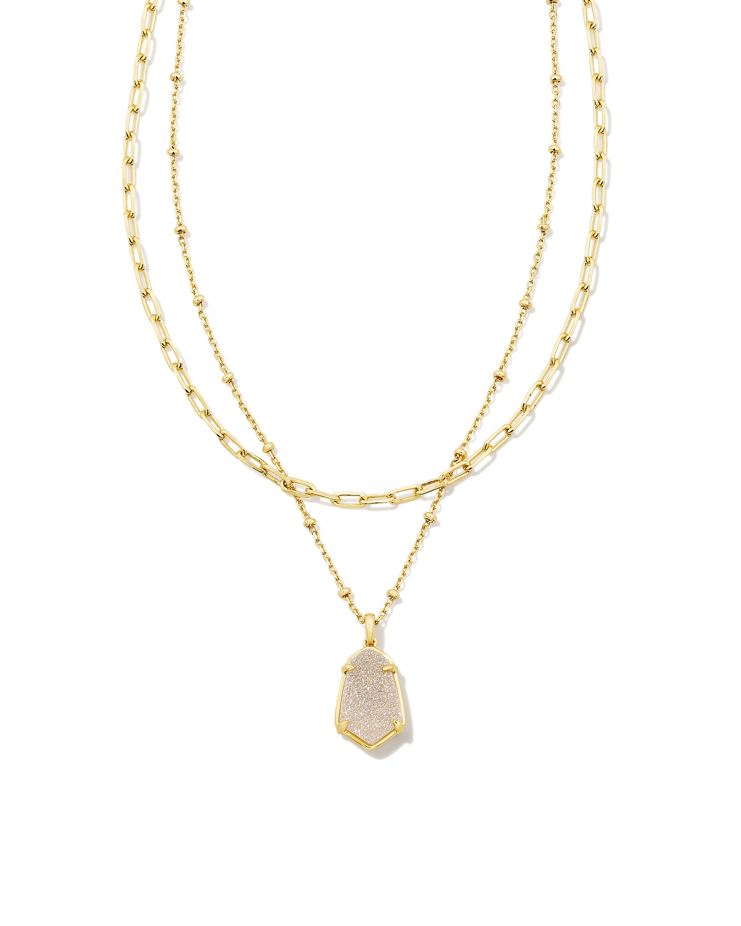 KENDRA SCOTT: ALEXANDRIA MULTI STRAND NECKLACE