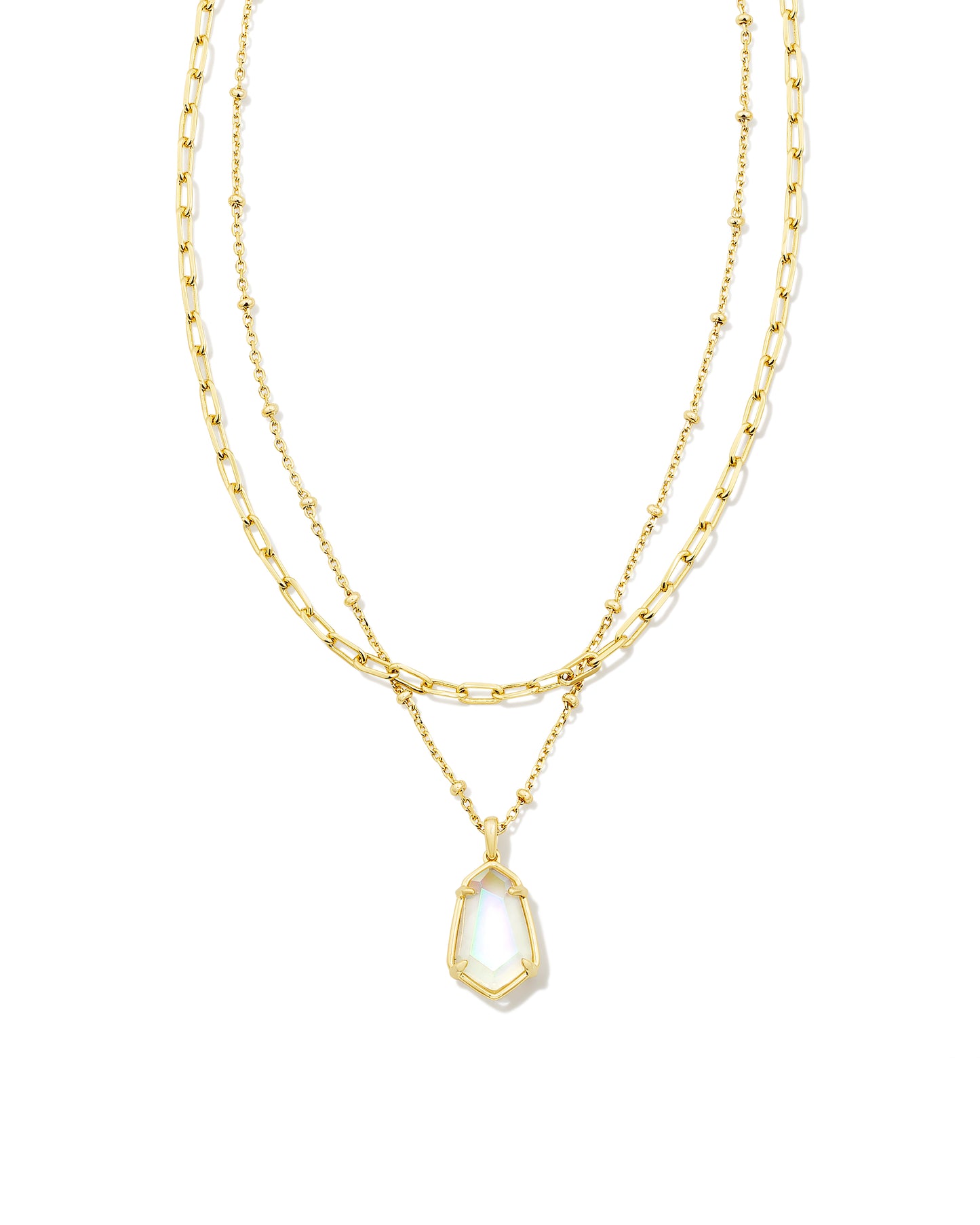 KENDRA SCOTT: ALEXANDRIA MULTI STRAND NECKLACE