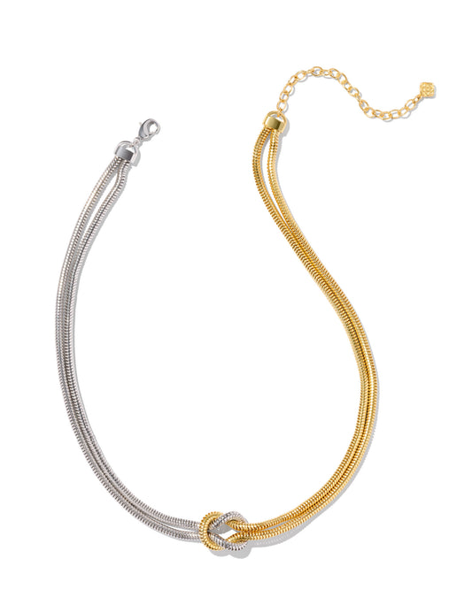 KENDRA SCOTT: ANNIE CHAIN NECKLACE MIXED METAL