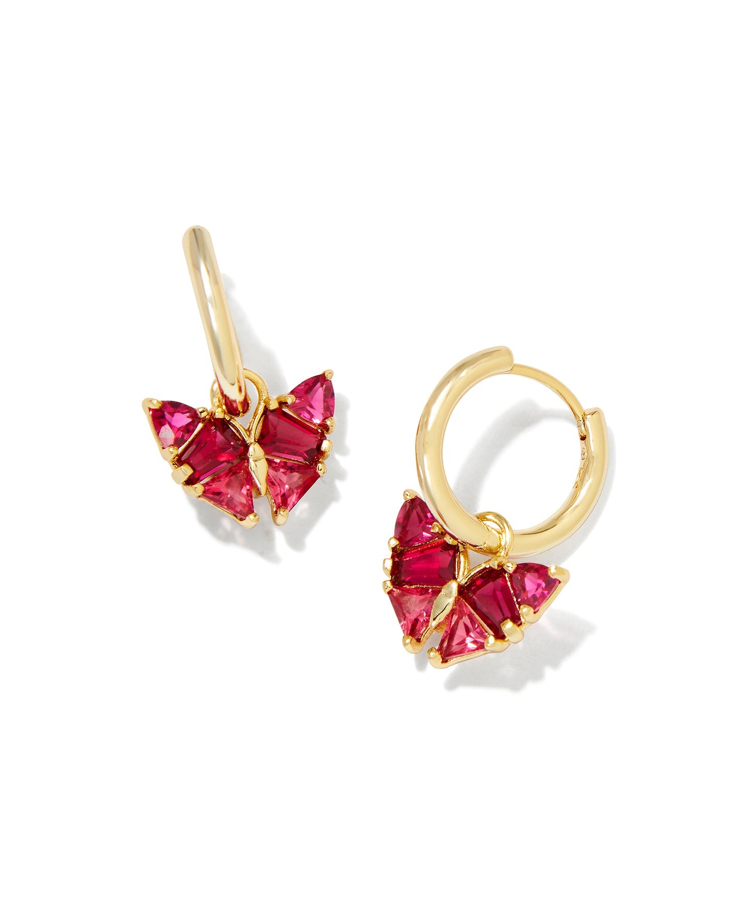 KENDRA SCOTT: BLAIR BUTTERFLY HUGGIE GOLD