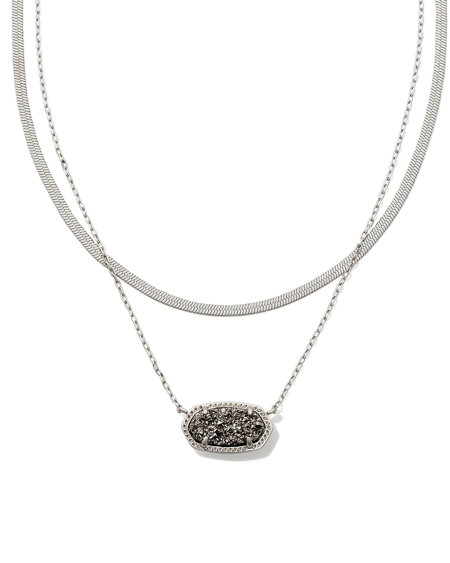 KENDRA SCOTT: ELISA HERRINGBONE NECKLACE