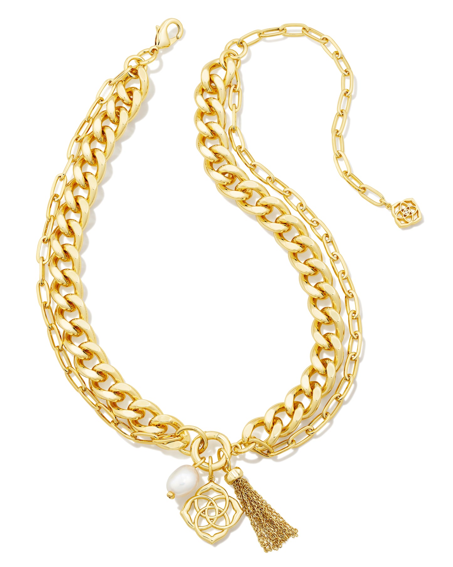 KENDRA SCOTT: EVERLEIGH CHAIN NECKLACE GOLD