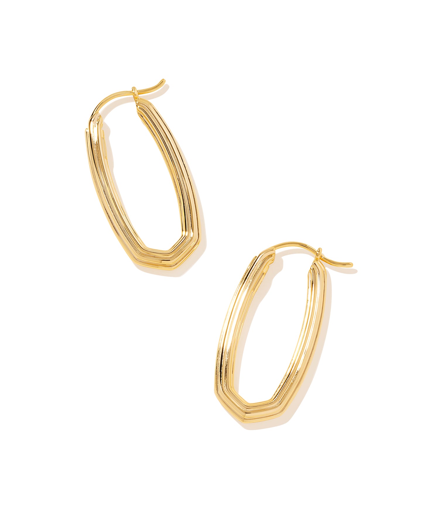 KENDRA SCOTT: HEATHER HOOP GOLD