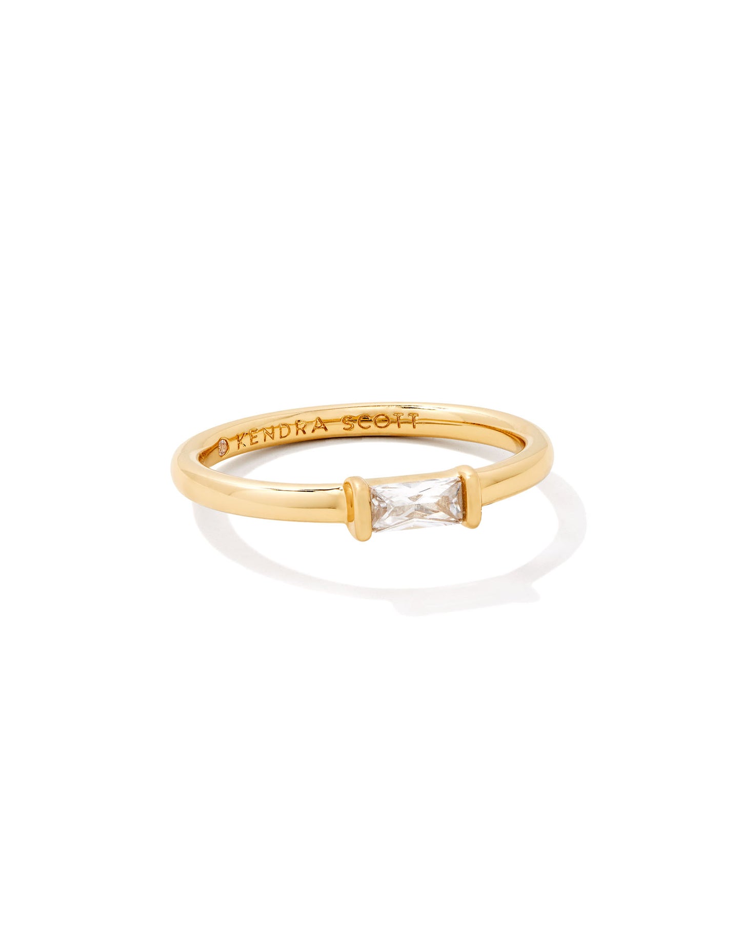 KENDRA SCOTT: JULIETTE BAND RING GOLD