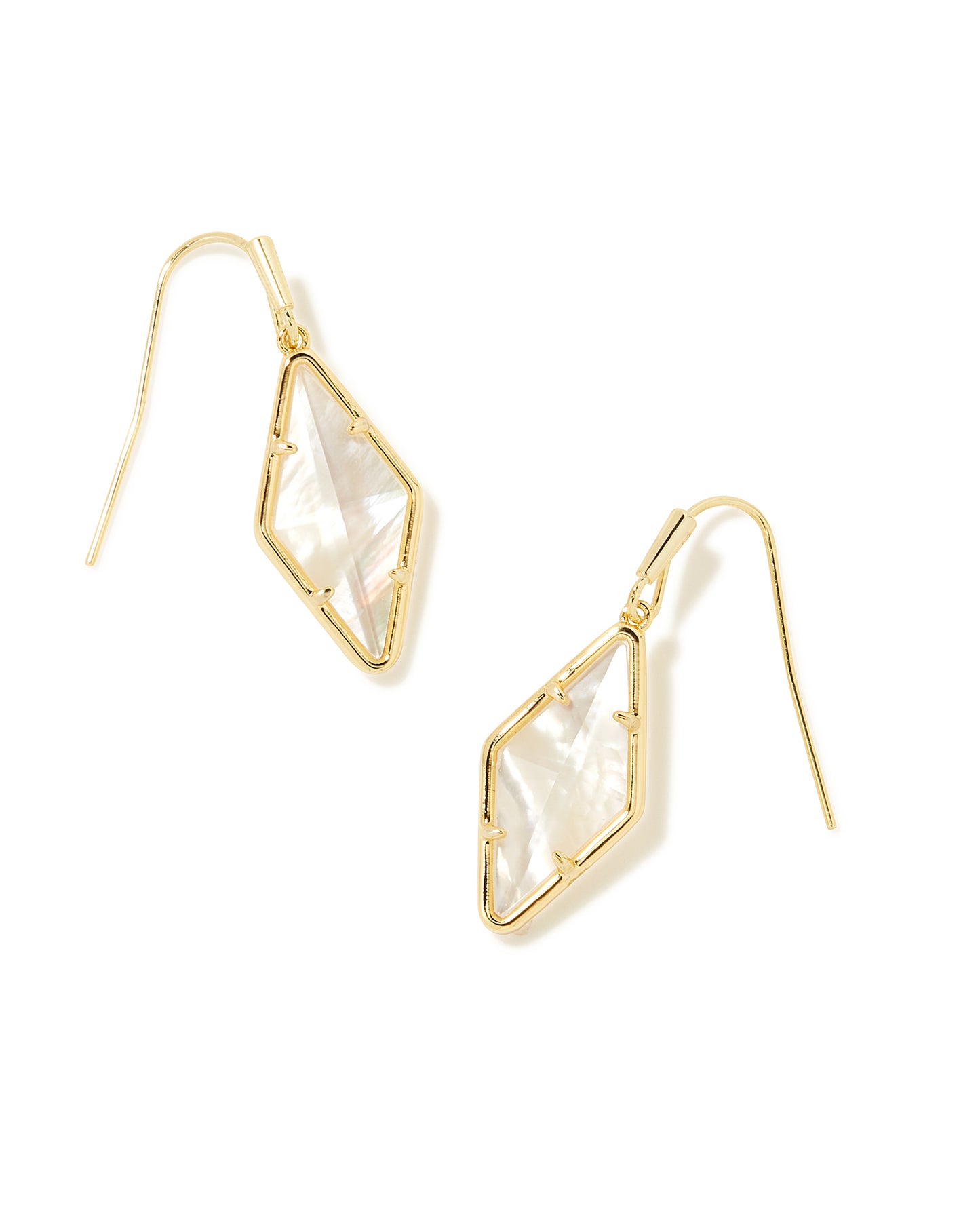 KENDRA SCOTT: KINSLEY DROP EARRING GOLD