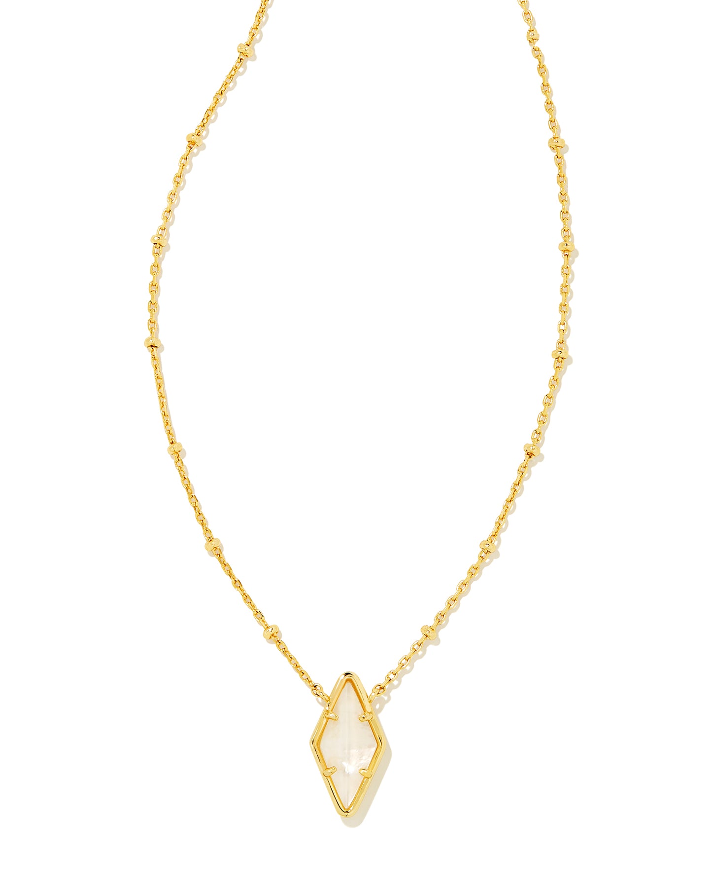 KENDRA SCOTT: KINSLEY PENDANT GOLD