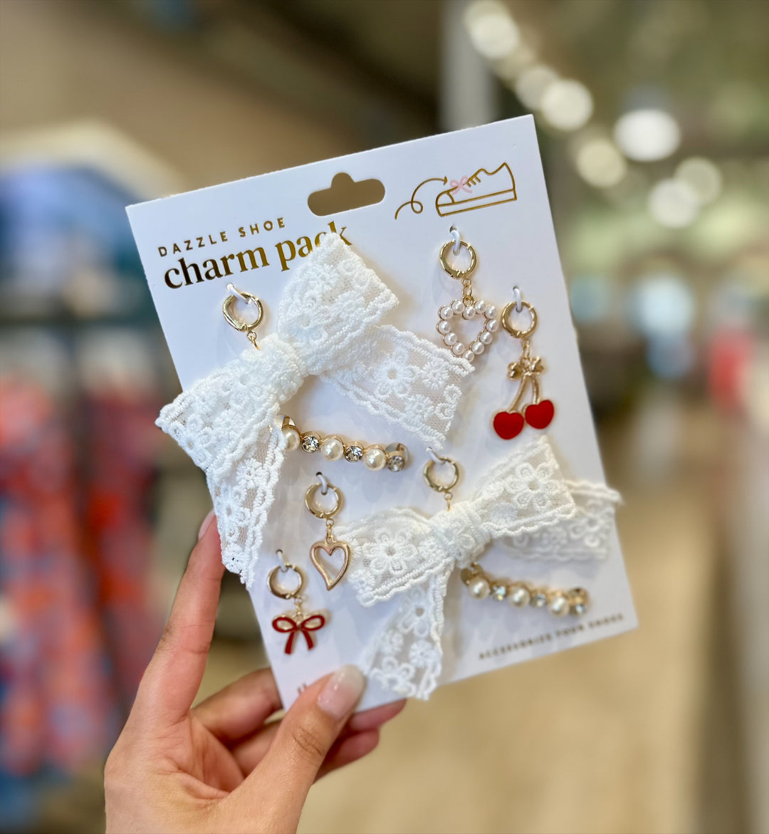 CHERRY TWIST SHOE CHARM PACK
