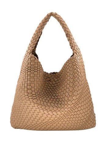 WOVEN SHOULDER BAG