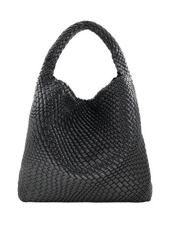 WOVEN SHOULDER BAG