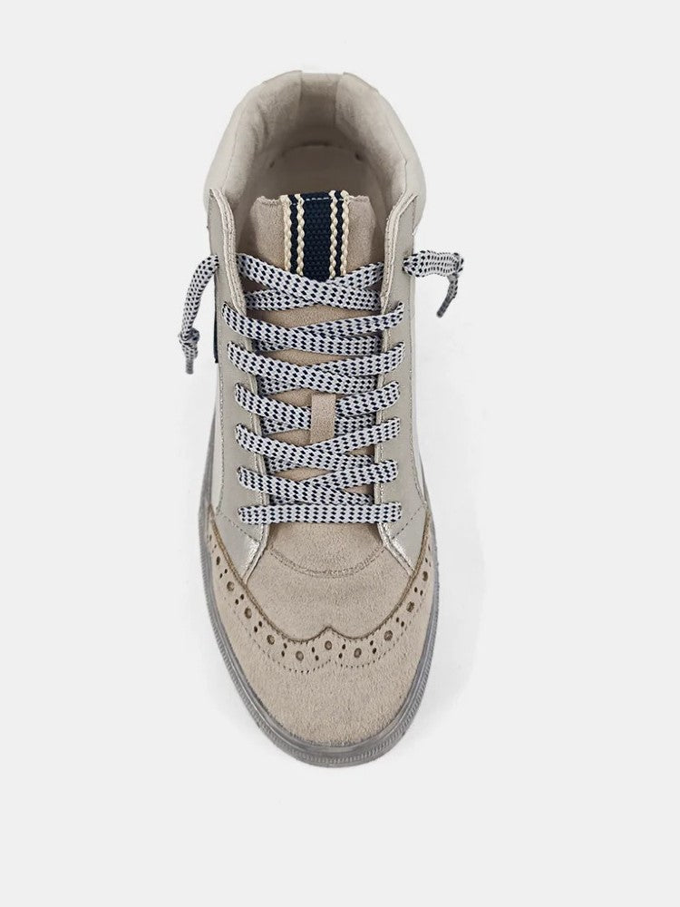 The Paulina Sneaker: Blue