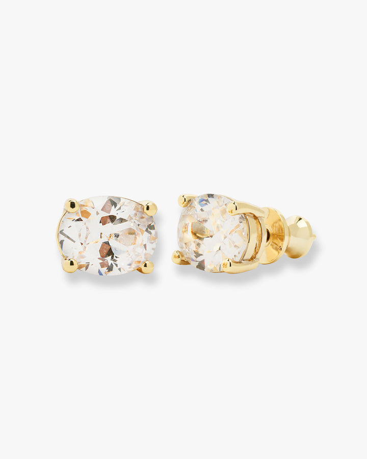MELINDA MARIA: HELLO GORGEOUS! 10MM STUD-GOLD