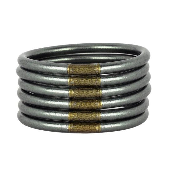 BuDhaGirl All Weather Bangles: Graphite