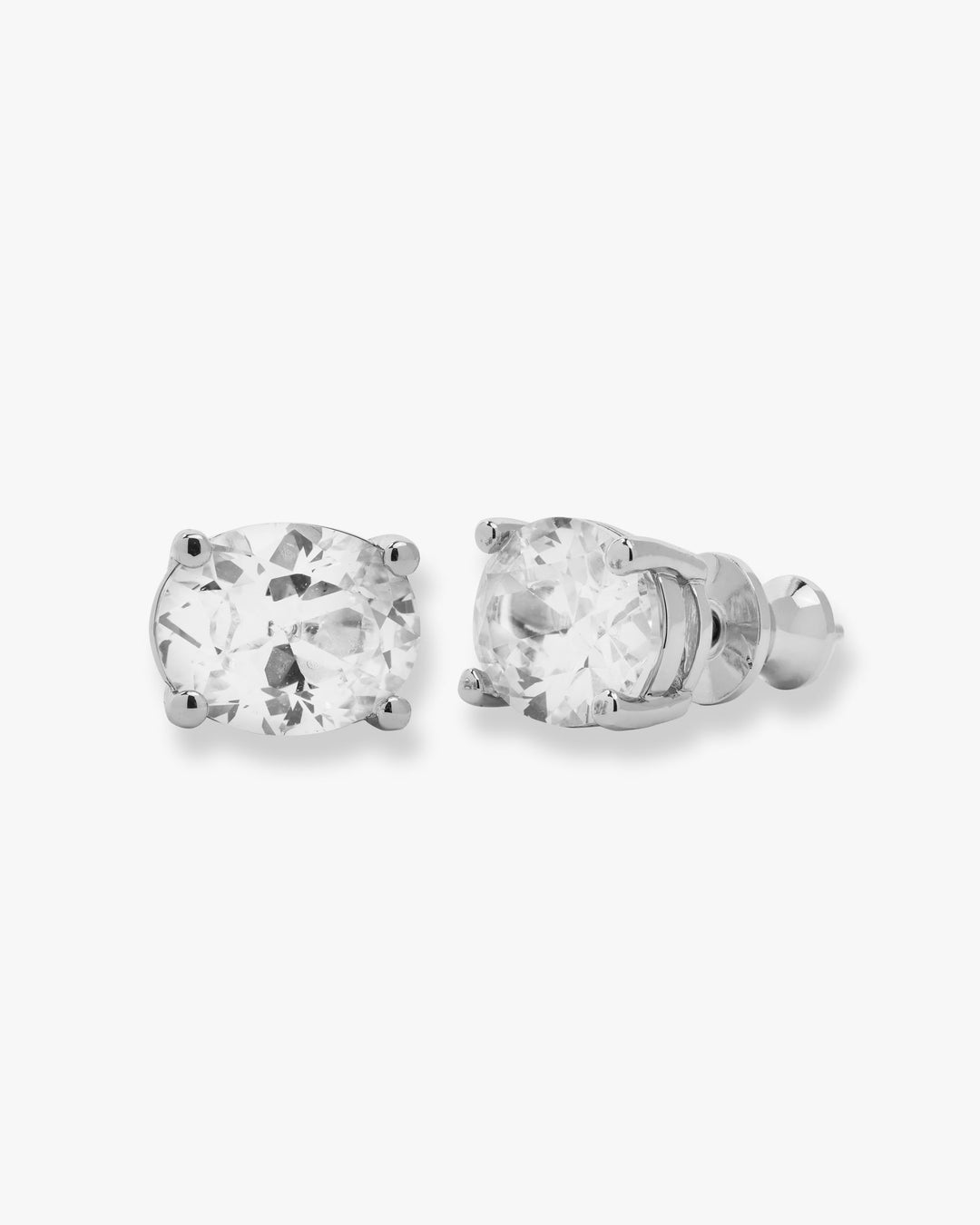 MELINDA MARIA: HELLO GORGEOUS! 10MM STUD-SILVER
