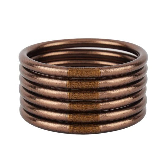 BuDhaGirl All Weather Bangles: Meteorite