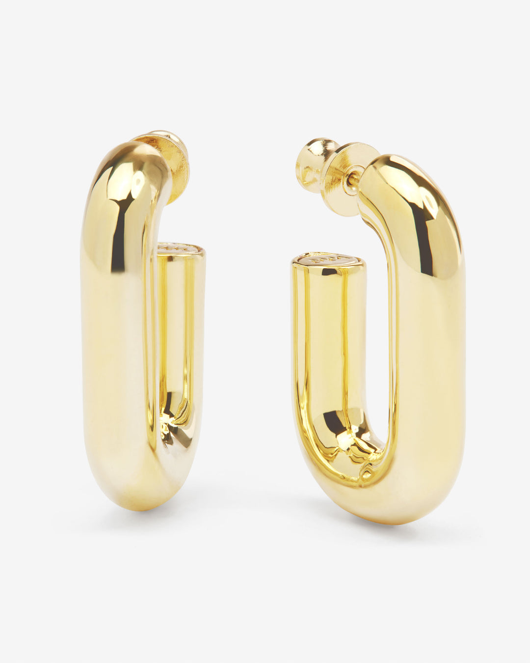 MELINDA MARIA: FRANKIE CHAIN HUGGIE GOLD