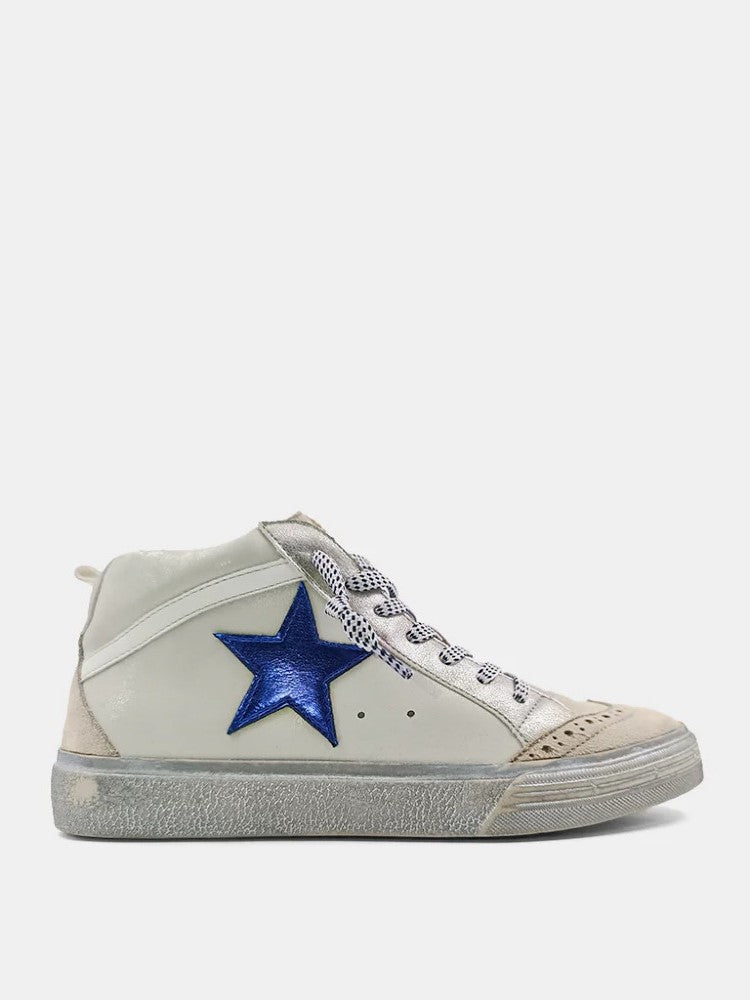 The Paulina Sneaker: Blue