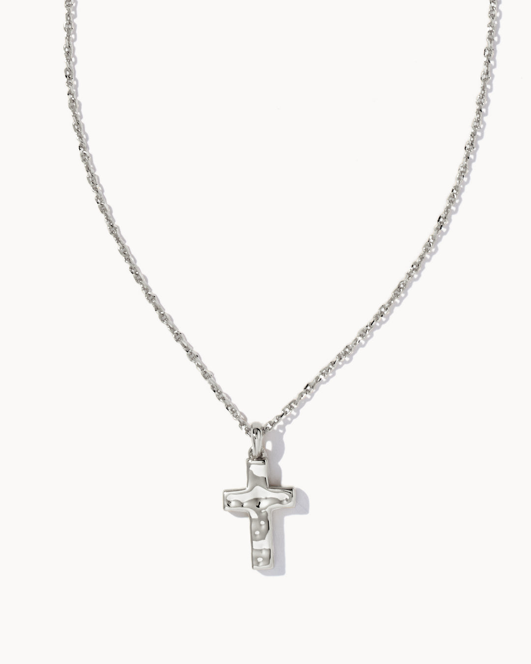 Kendra Scott: Cross Pendant in Rhodium