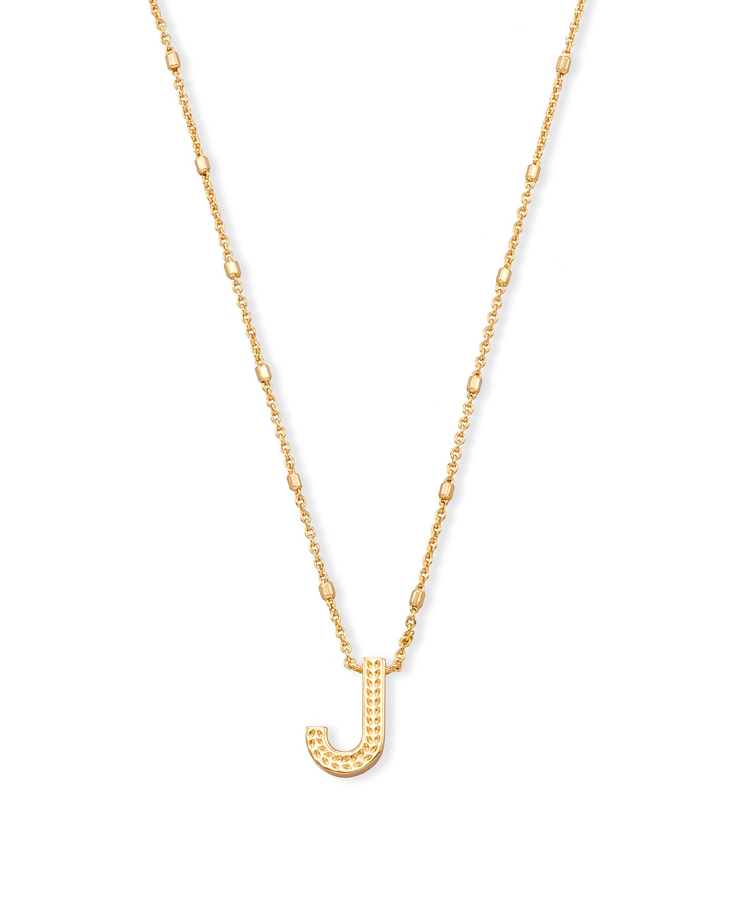 KENDRA SCOTT: Initial Necklace in Gold