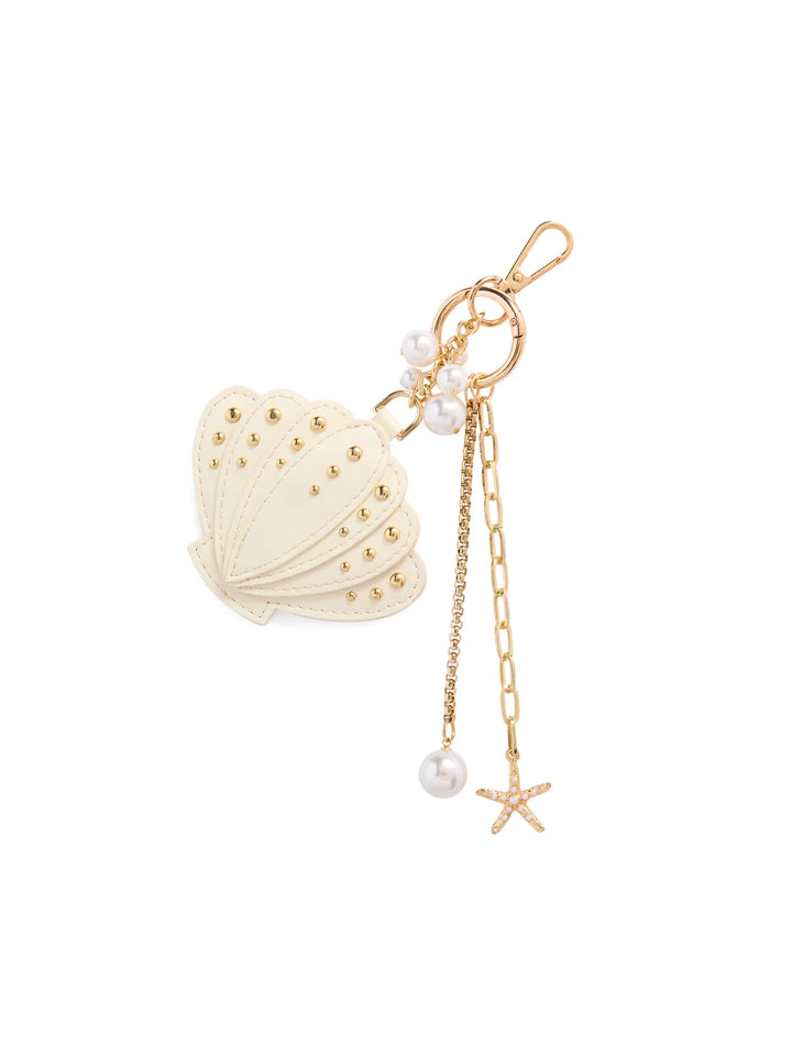 SHIRALEAH: SEASHELL BAG CHARM/ KEY RING