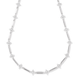 Kendra Scott: Rhodium Holland Strand Necklace