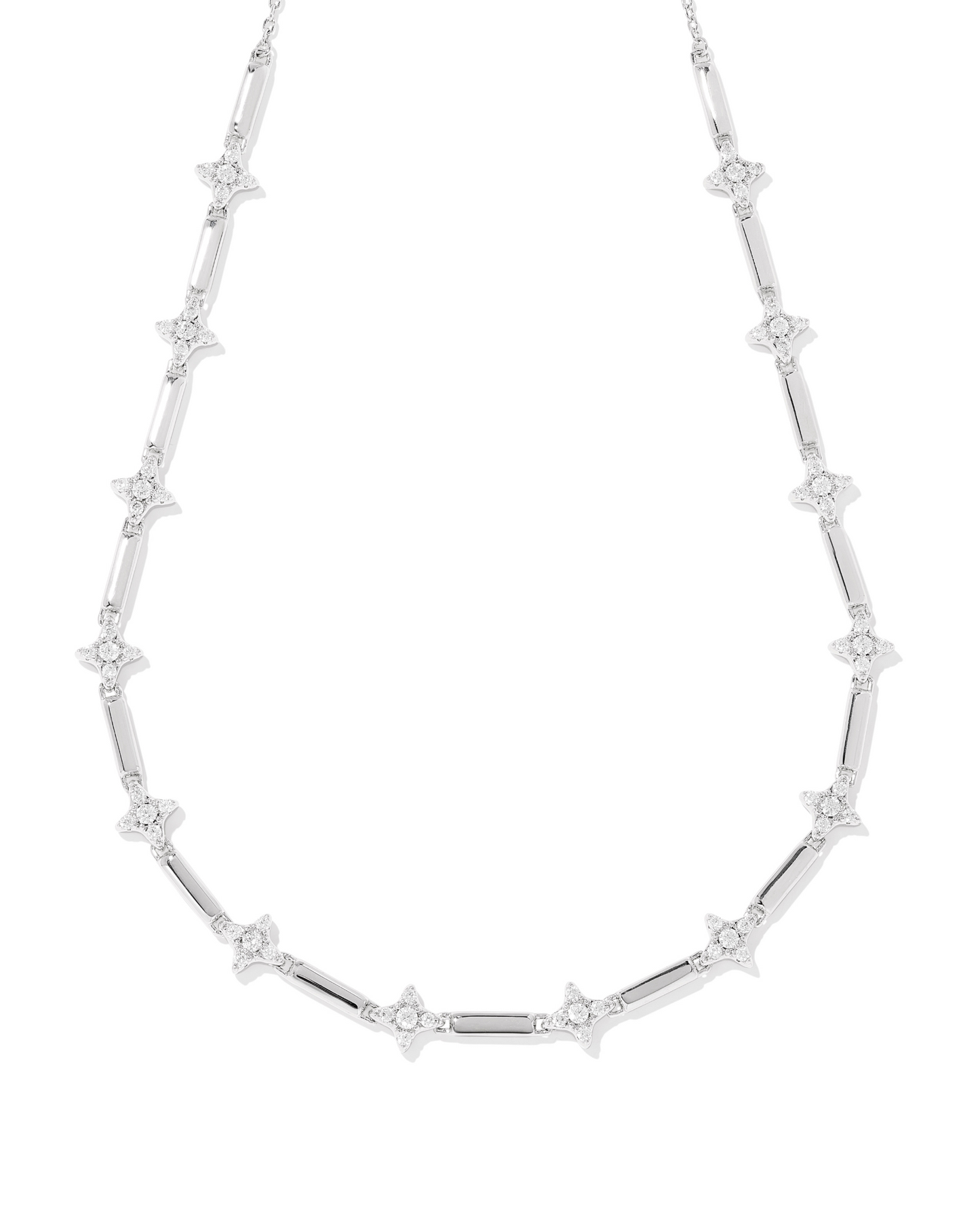 Kendra Scott: Rhodium Holland Strand Necklace